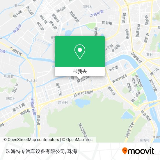 珠海特专汽车设备有限公司地图