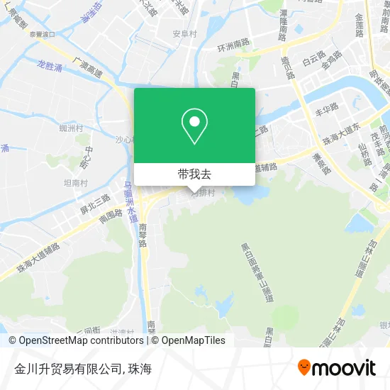 金川升贸易有限公司地图