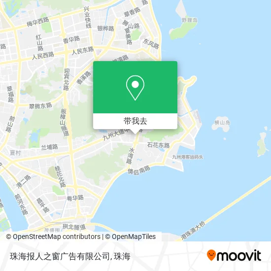 珠海报人之窗广告有限公司地图