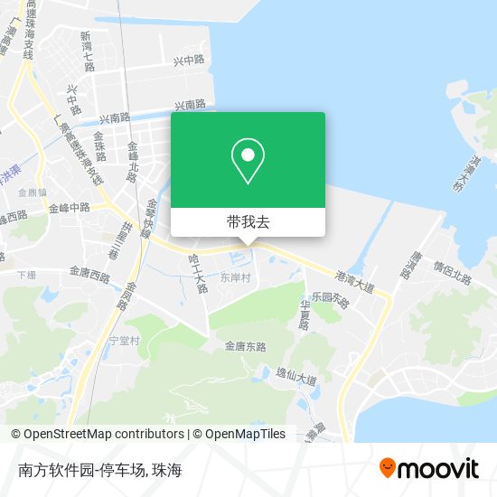 南方软件园-停车场地图