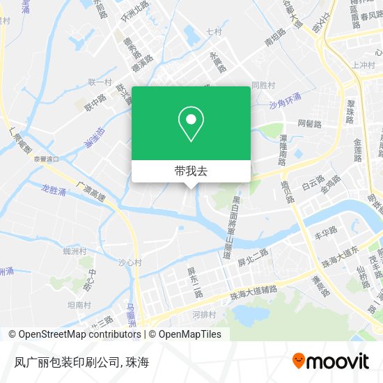 凤广丽包装印刷公司地图