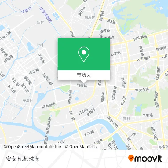 安安商店地图