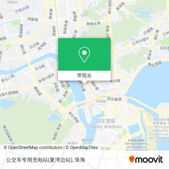 公交车专用充电站(夏湾总站)地图