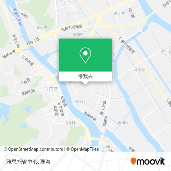 雅思托管中心地图