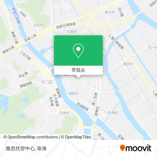 雅思托管中心地图