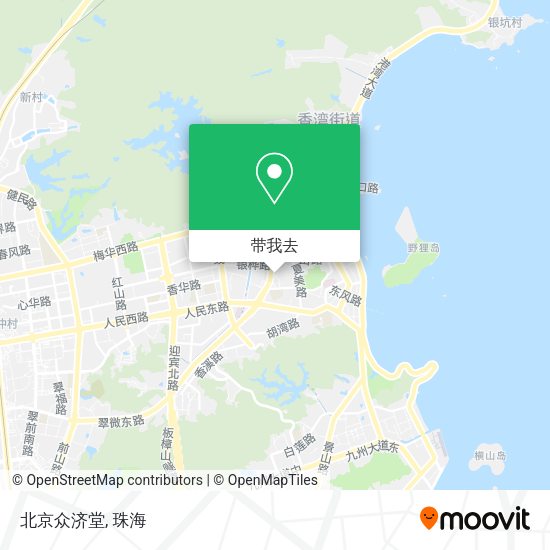 北京众济堂地图