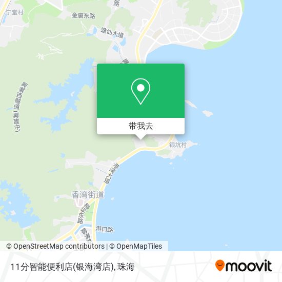 11分智能便利店(银海湾店)地图