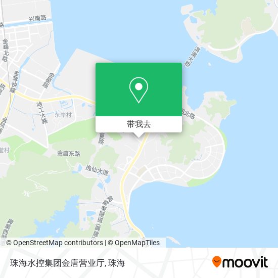 珠海水控集团金唐营业厅地图