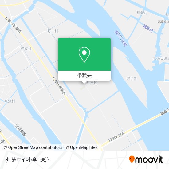 灯笼中心小学地图
