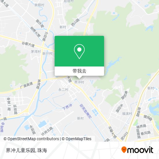 界冲儿童乐园地图