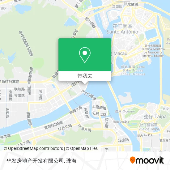 华发房地产开发有限公司地图