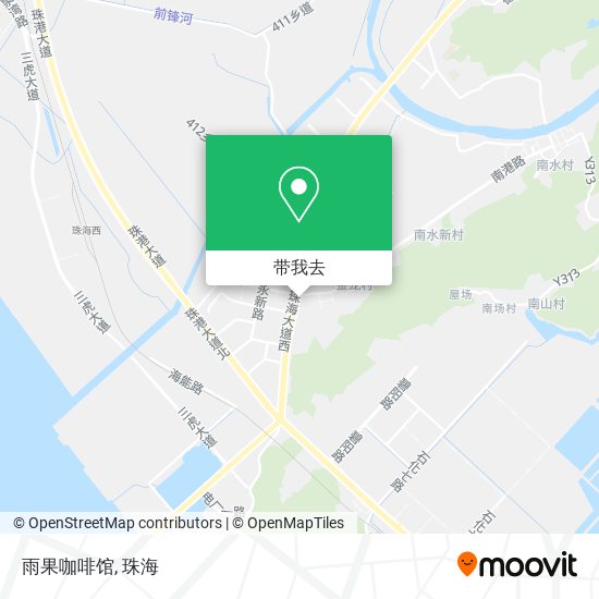 雨果咖啡馆地图