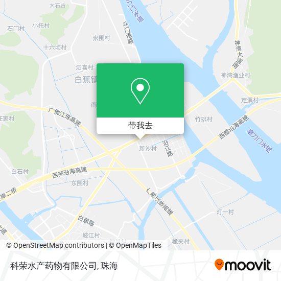 科荣水产药物有限公司地图