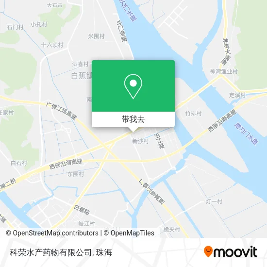 科荣水产药物有限公司地图