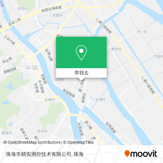 珠海市精实测控技术有限公司地图