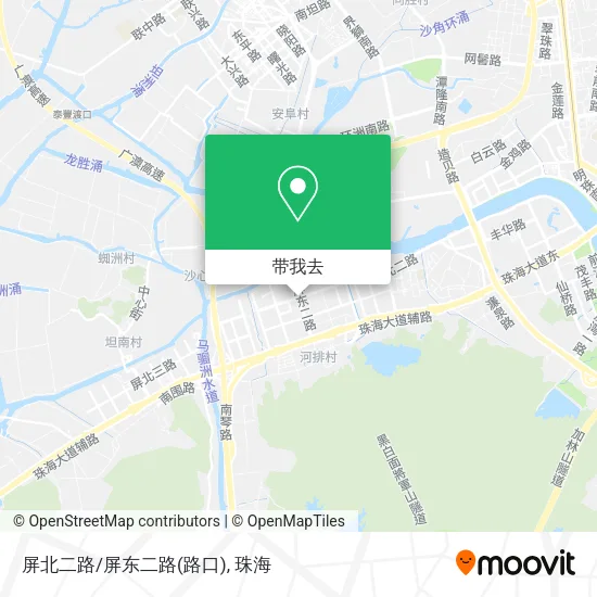 屏北二路/屏东二路(路口)地图