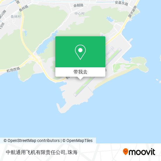 中航通用飞机有限责任公司地图