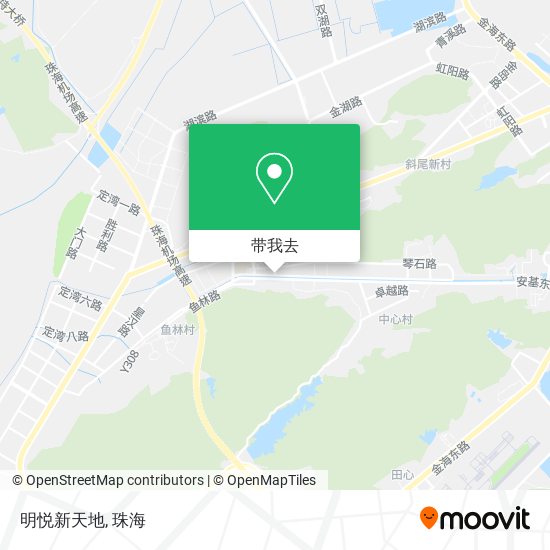 明悦新天地地图