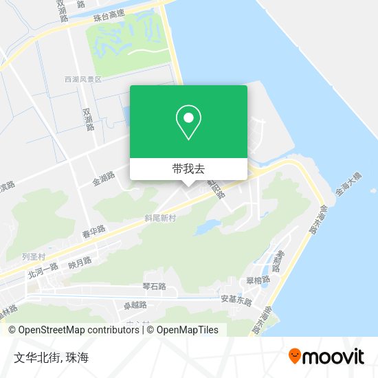 文华北街地图