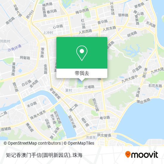 矩记香澳门手信(圆明新园店)地图
