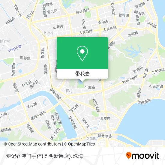矩记香澳门手信(圆明新园店)地图