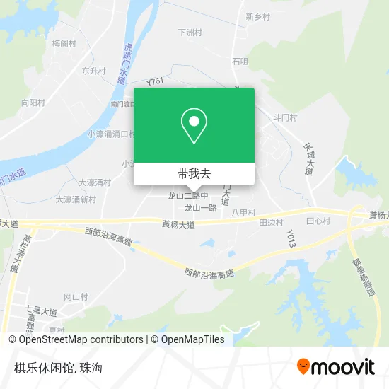 棋乐休闲馆地图