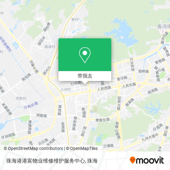 珠海港港富物业维修维护服务中心地图