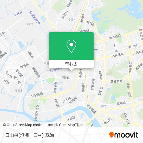 日山泉(坦洲十四村)地图