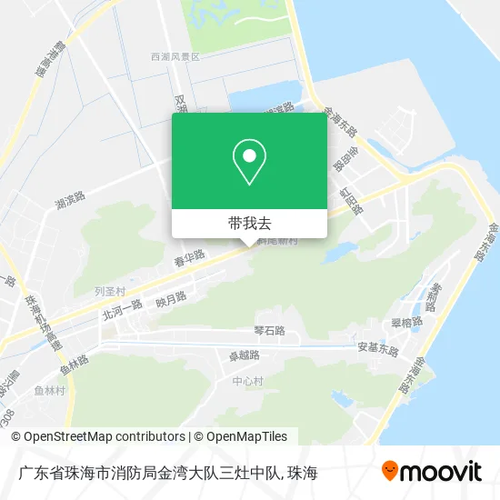 广东省珠海市消防局金湾大队三灶中队地图