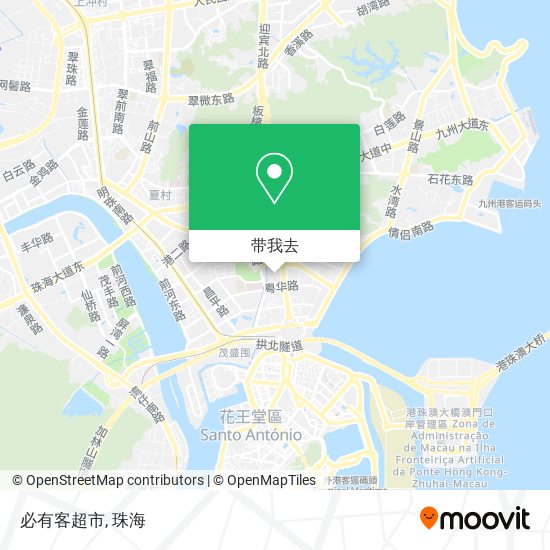 必有客超市地图