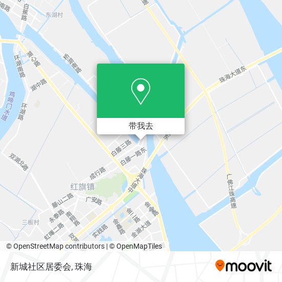 新城社区居委会地图