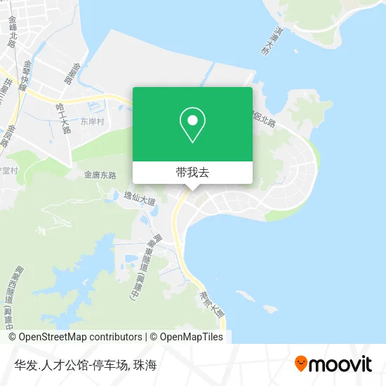 华发.人才公馆-停车场地图