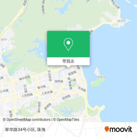 翠华路34号小区地图