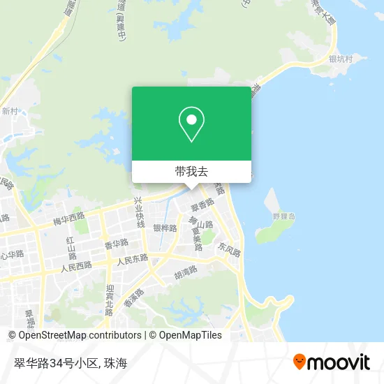 翠华路34号小区地图