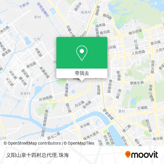 义阳山泉十四村总代理地图