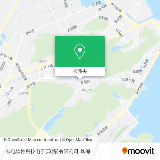 奈电软性科技电子(珠海)有限公司地图