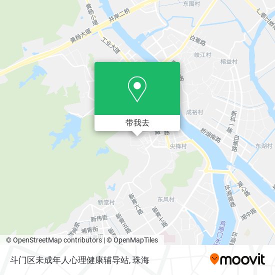 斗门区未成年人心理健康辅导站地图