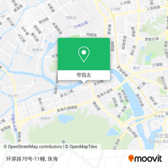 环屏路70号-11幢地图