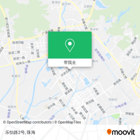 乐怡路2号地图