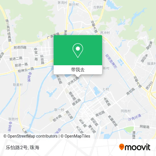 乐怡路2号地图