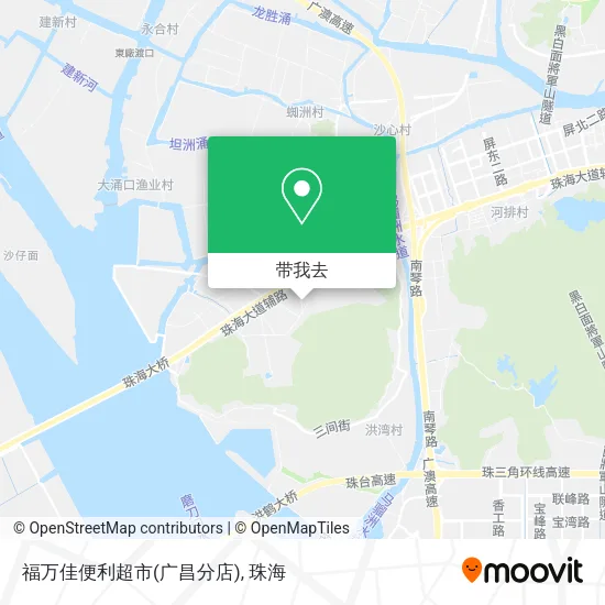 福万佳便利超市(广昌分店)地图
