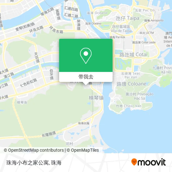珠海小布之家公寓地图