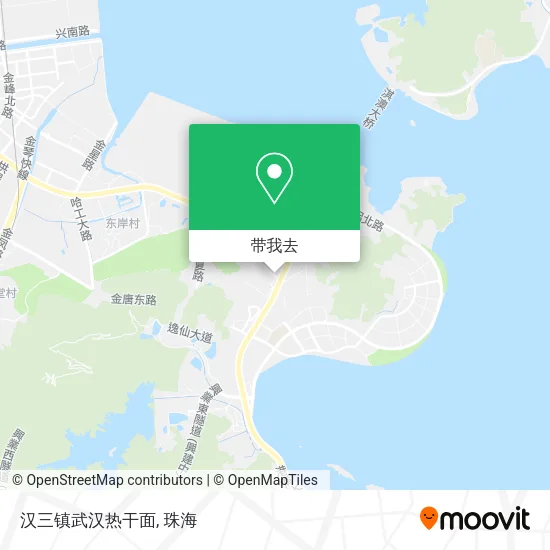 汉三镇武汉热干面地图