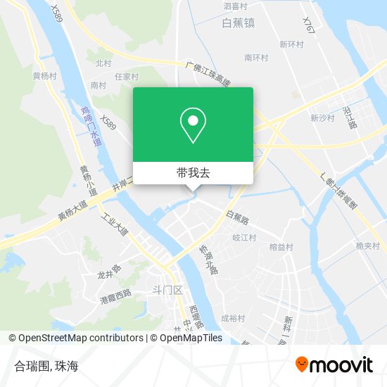 合瑞围地图