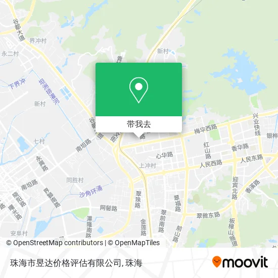 珠海市昱达价格评估有限公司地图