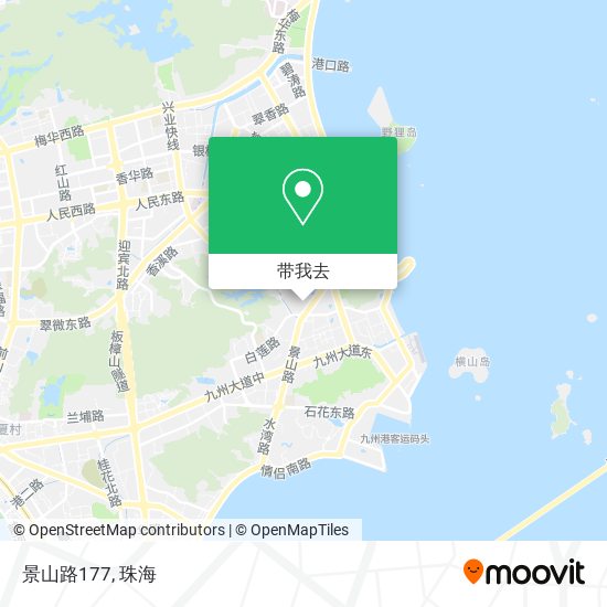 景山路177地图