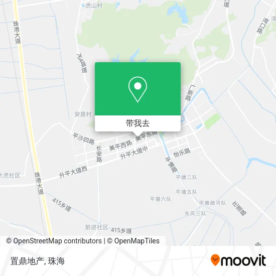 置鼎地产地图