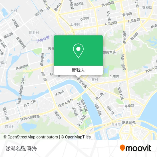 漾湖名品地图