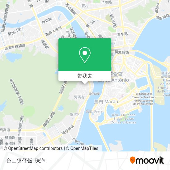 台山煲仔饭地图