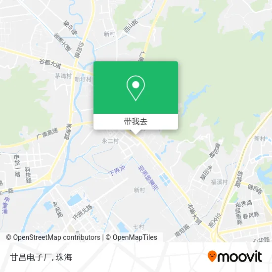 甘昌电子厂地图
